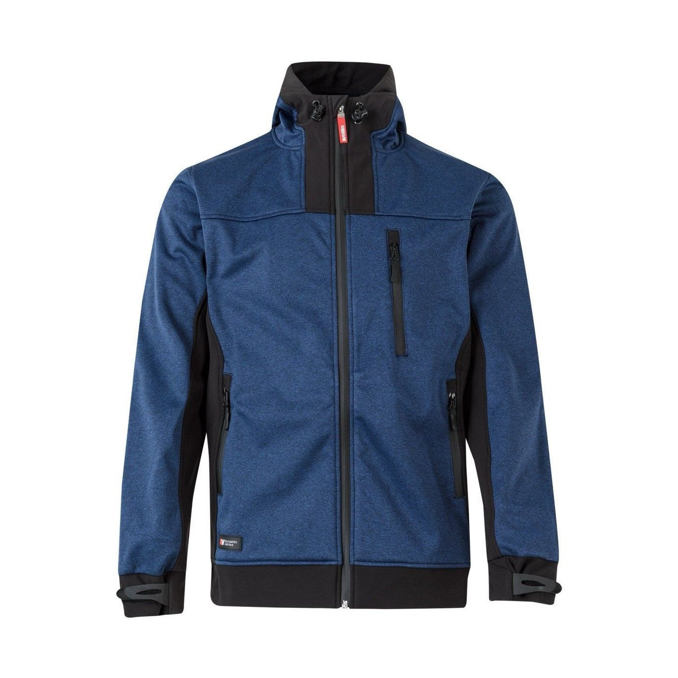 Cazadora softshell bicolor con capucha VE206007