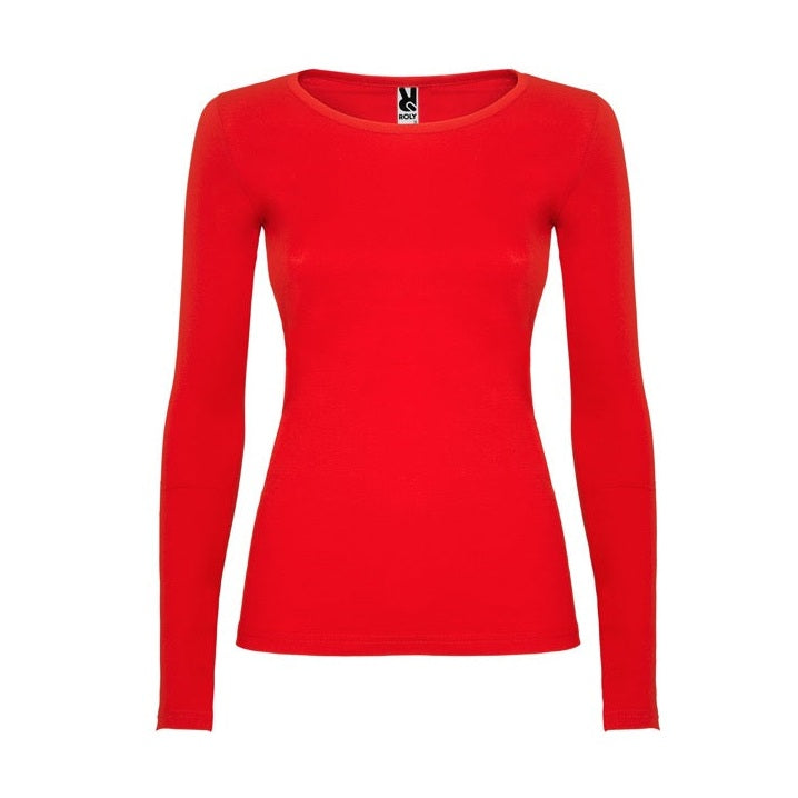 Camiseta manga larga entallada mujer Duo Concept RO1218