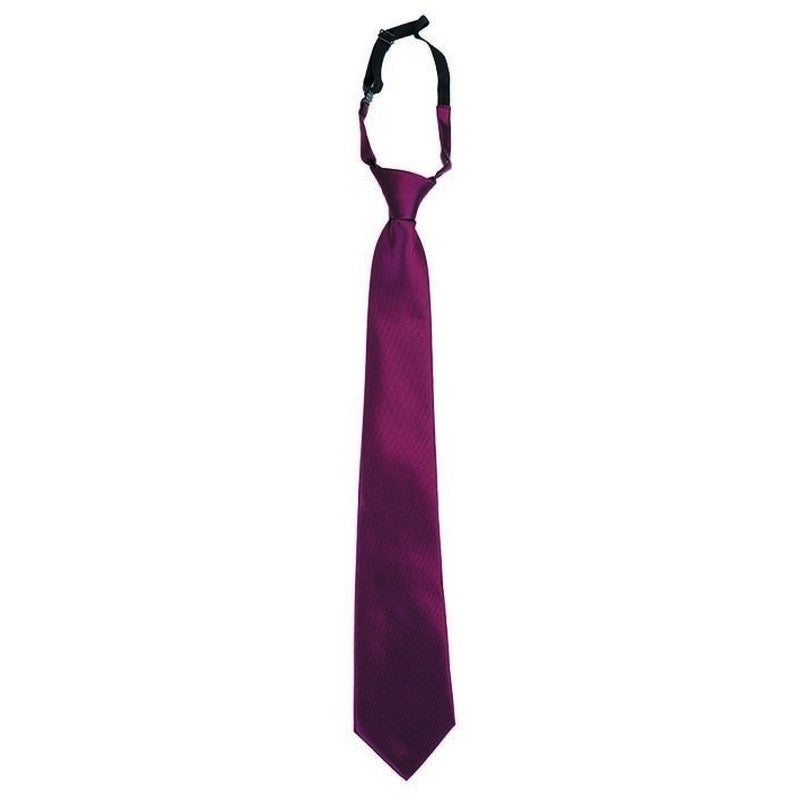 Corbata plana con nudo hecho 50x9 cm TE511