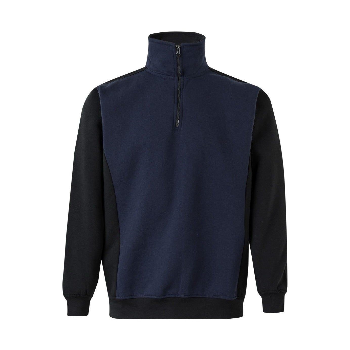 Sudadera cuello alto media cremallera Solid Match VE105703