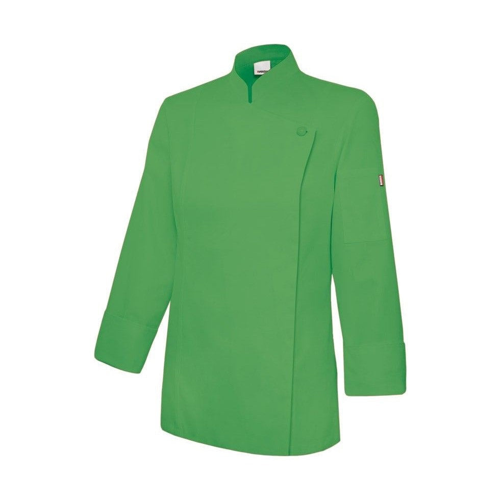 Chaqueta de cocina mujer con cremallera VE405203TC