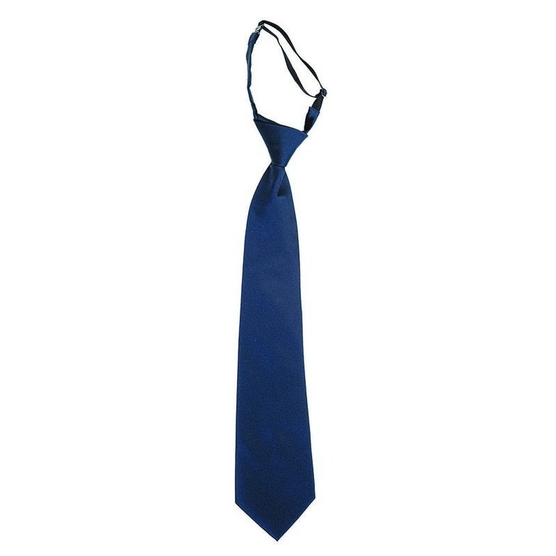 Corbata plana con nudo hecho 50x9 cm TE511
