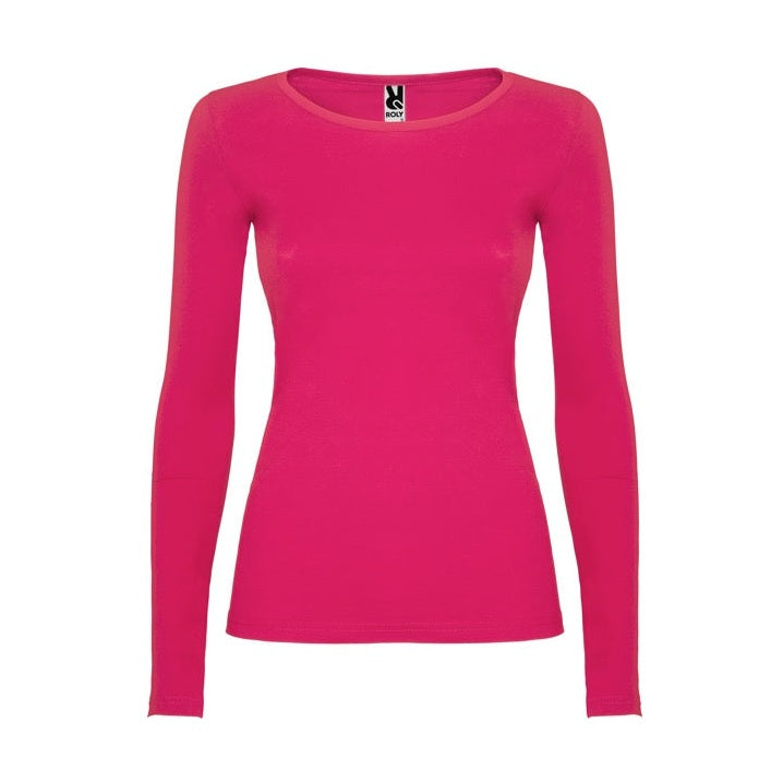 Camiseta manga larga entallada mujer Duo Concept RO1218