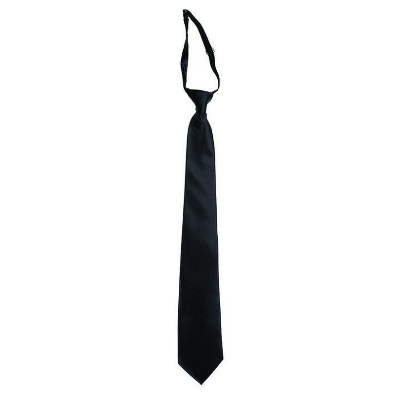 Corbata plana con nudo hecho 50x9 cm TE511