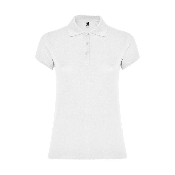 Polo entallado manga corta algodón piqué 200g RO6634