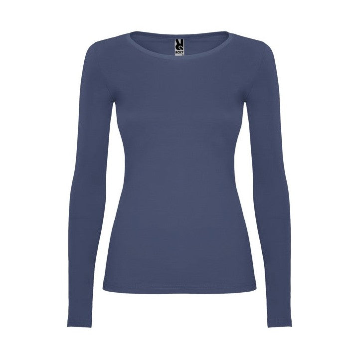 Camiseta manga larga entallada mujer Duo Concept RO1218