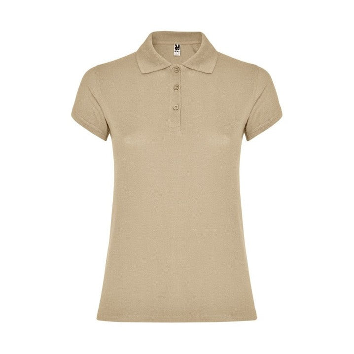 Polo entallado manga corta algodón piqué 200g RO6634