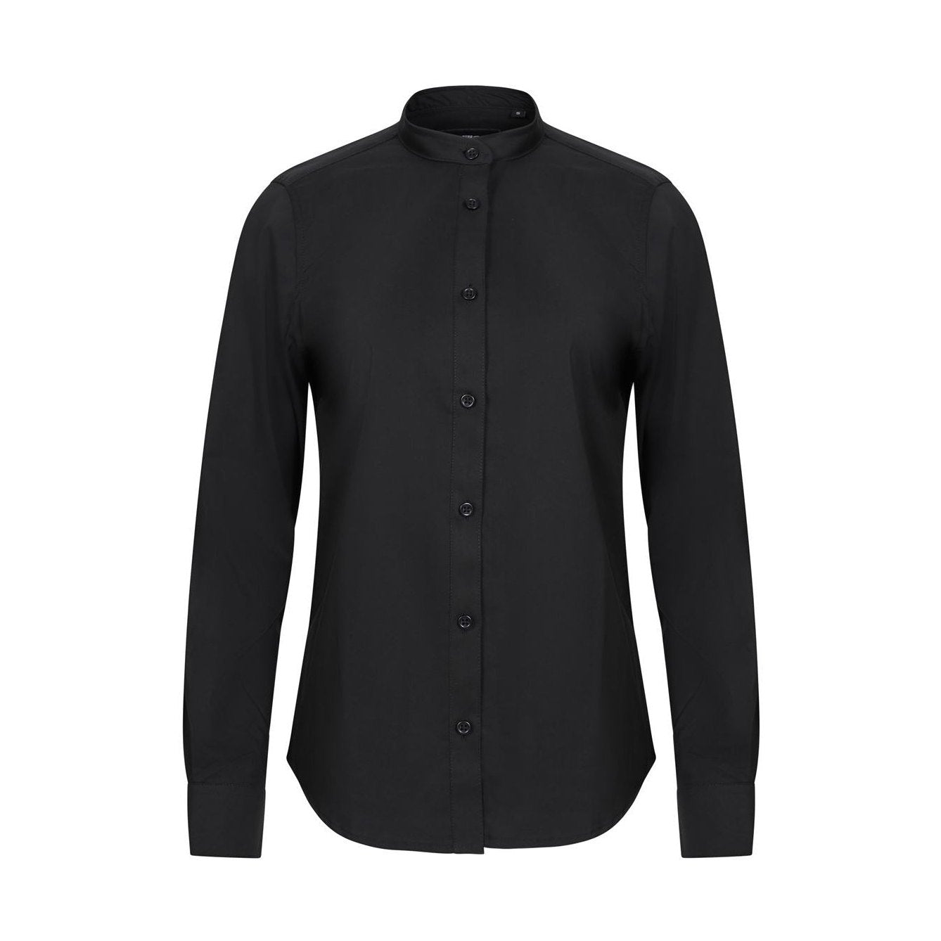 Camisa cuello tirilla stretch manga larga mujer VE405015S