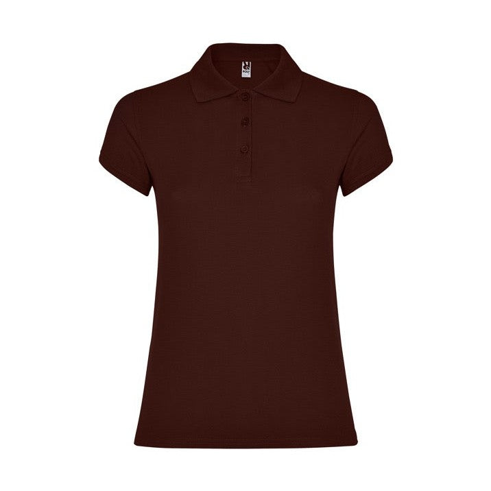Polo entallado manga corta algodón piqué 200g RO6634