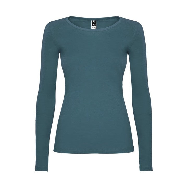 Camiseta manga larga entallada mujer Duo Concept RO1218