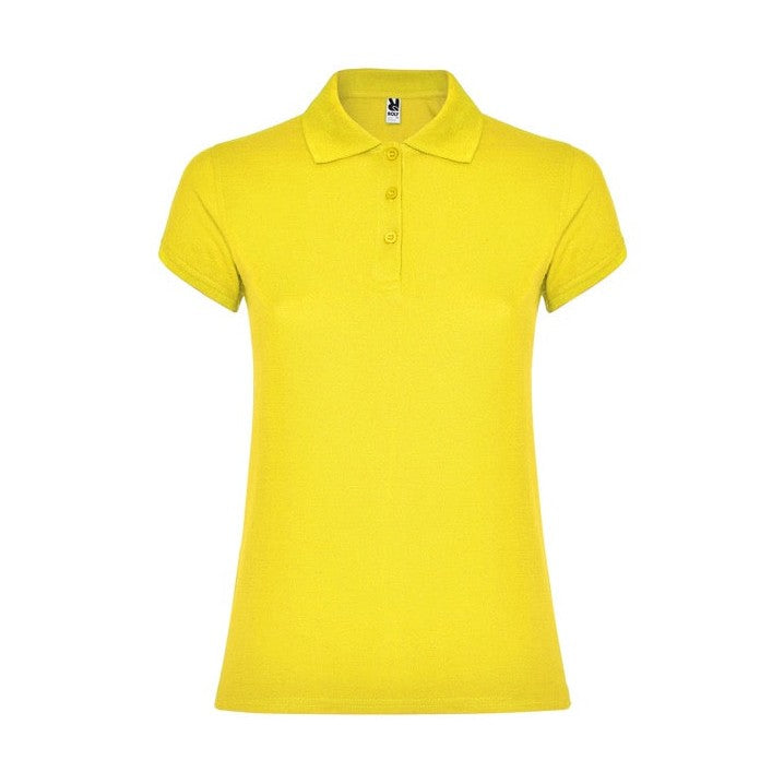 Polo entallado manga corta algodón piqué 200g RO6634