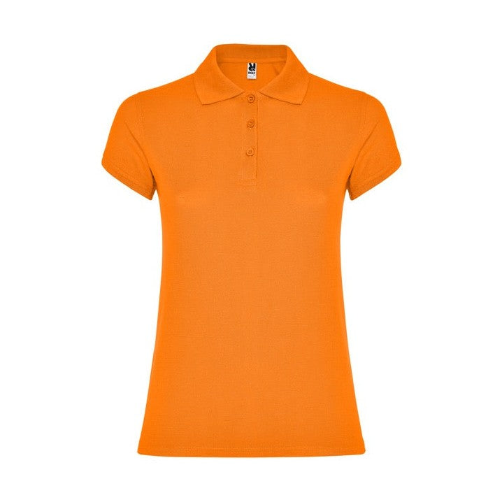 Polo entallado manga corta algodón piqué 200g RO6634