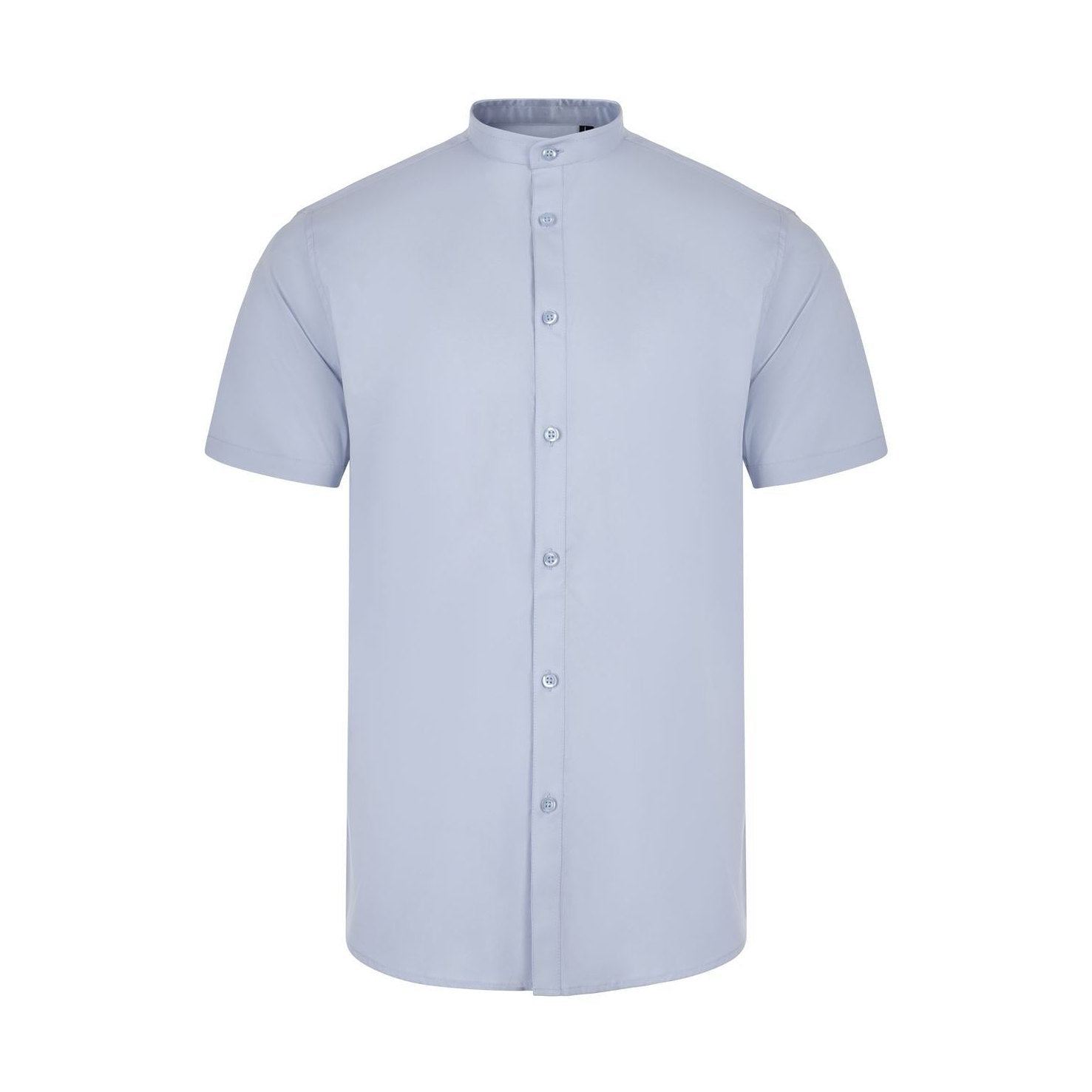 Camisa cuello tirilla stretch manga corta hombre VE405012S