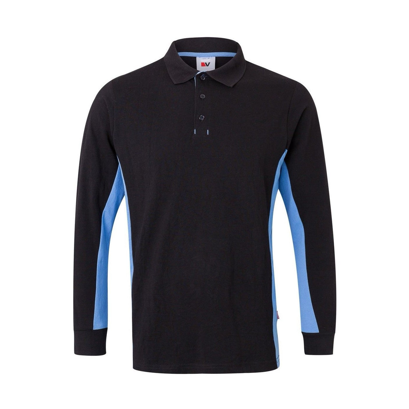 Polo de trabajo con cierre central de botones VE105514