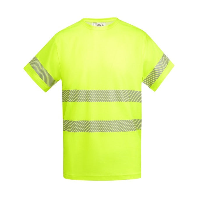 Camiseta alta visibilidad transpirable Roly WRK RO9317