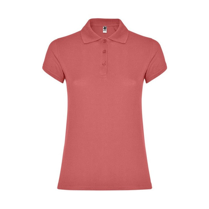 Polo entallado manga corta algodón piqué 200g RO6634