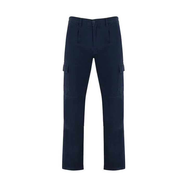 Pantalón largo multibolsillos reforzado 100% algodón RO5096