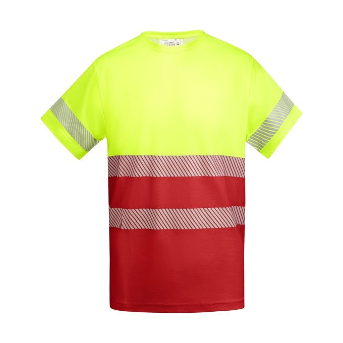 Camiseta alta visibilidad transpirable Roly WRK RO9317