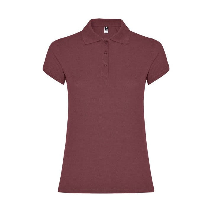Polo entallado manga corta algodón piqué 200g RO6634