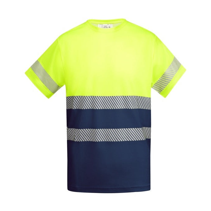 Camiseta alta visibilidad transpirable Roly WRK RO9317