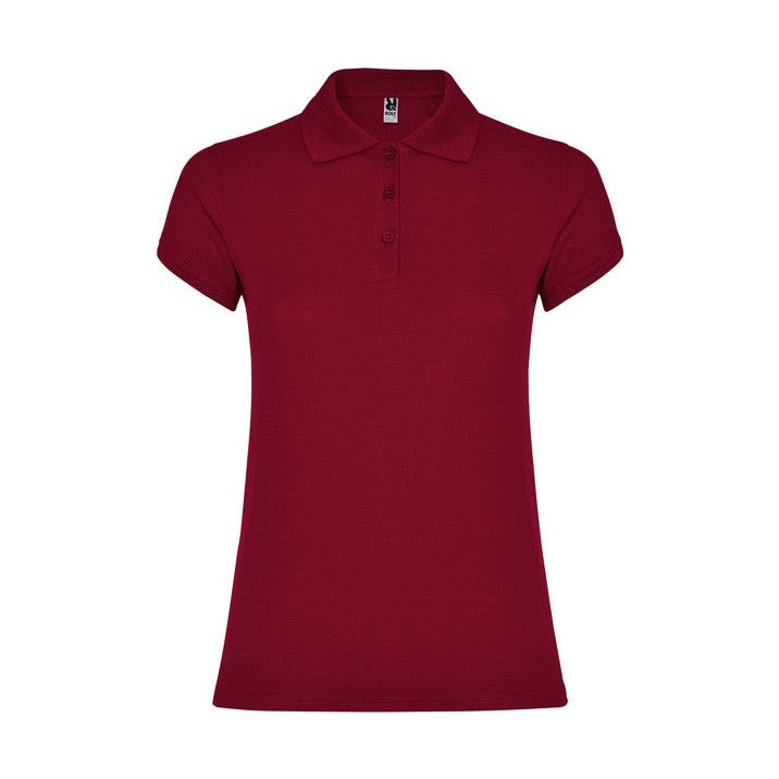 Polo entallado manga corta algodón piqué 200g RO6634