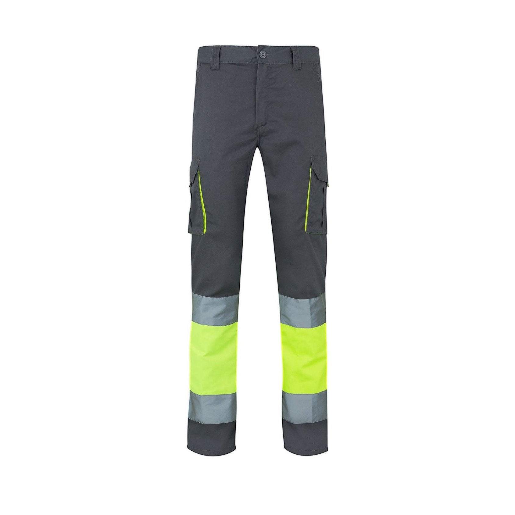 Pantalón stretch bicolor multibolsillos VE303002S