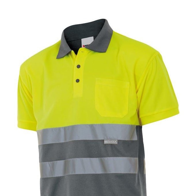 Polo alta visibilidad standard EN 20471 clase 1 VE173