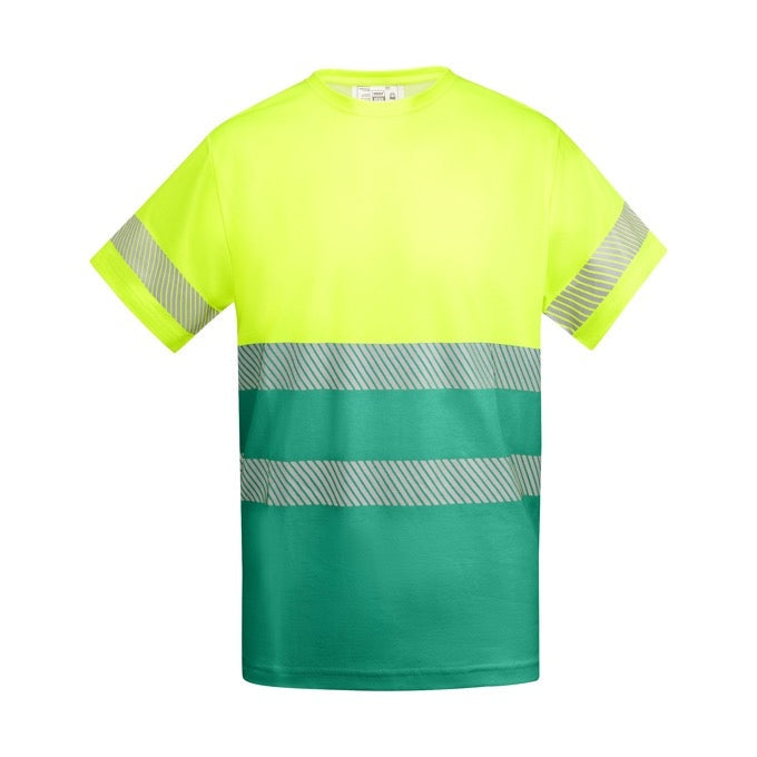 Camiseta alta visibilidad transpirable Roly WRK RO9317