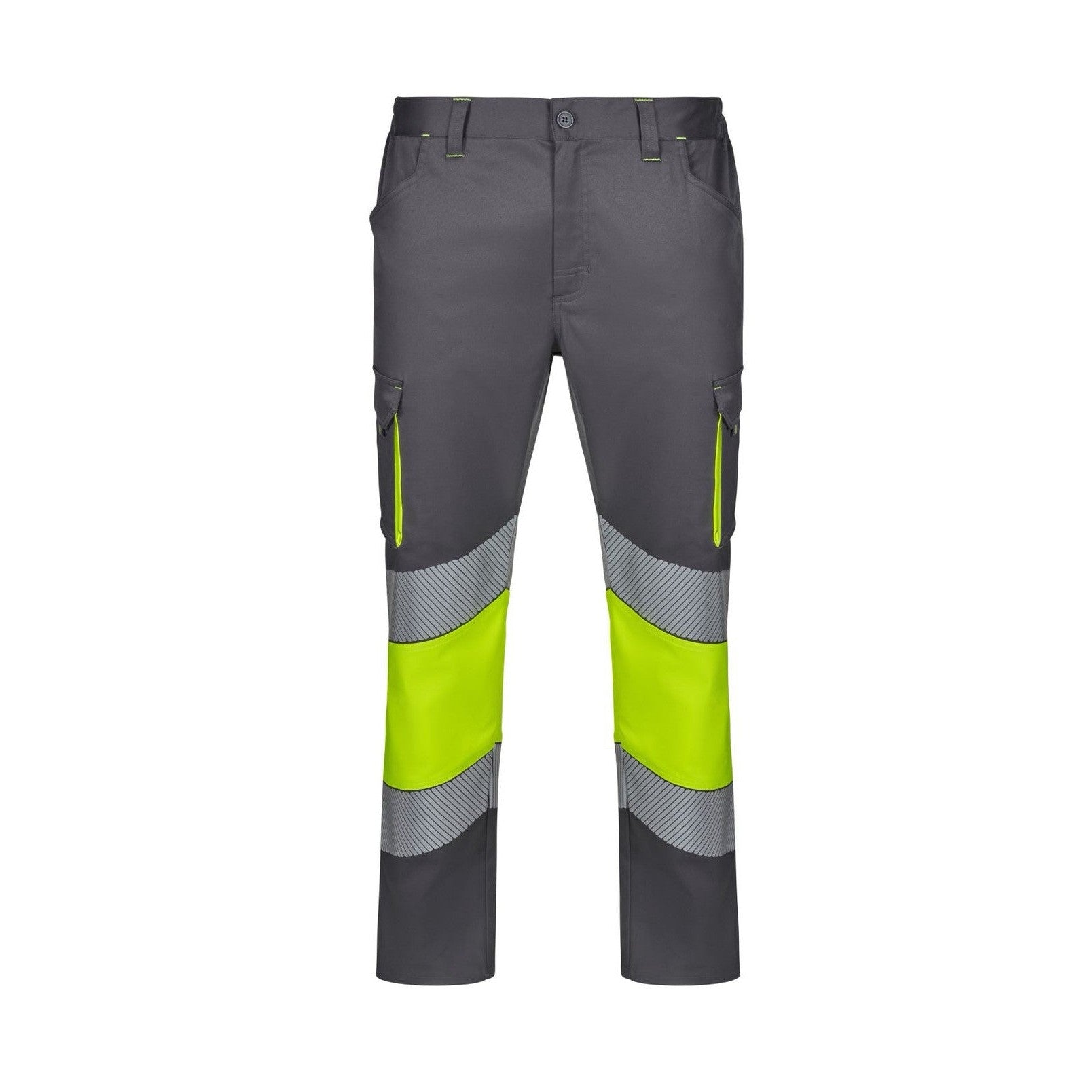 Pantalón stretch bicolor cinta segmentada VE303008S