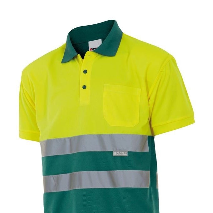 Polo alta visibilidad standard EN 20471 clase 1 VE173