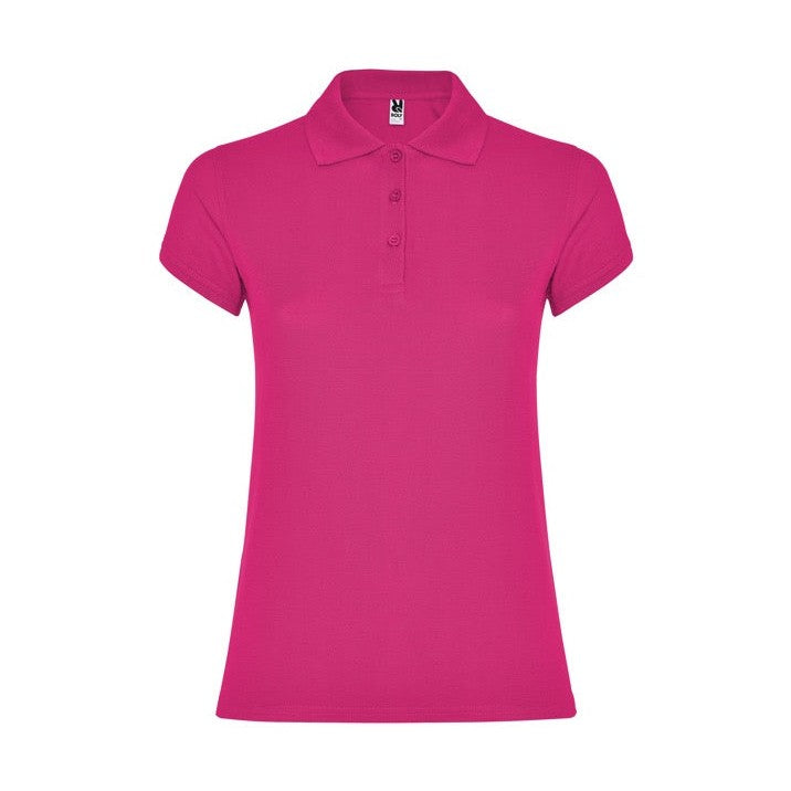 Polo entallado manga corta algodón piqué 200g RO6634