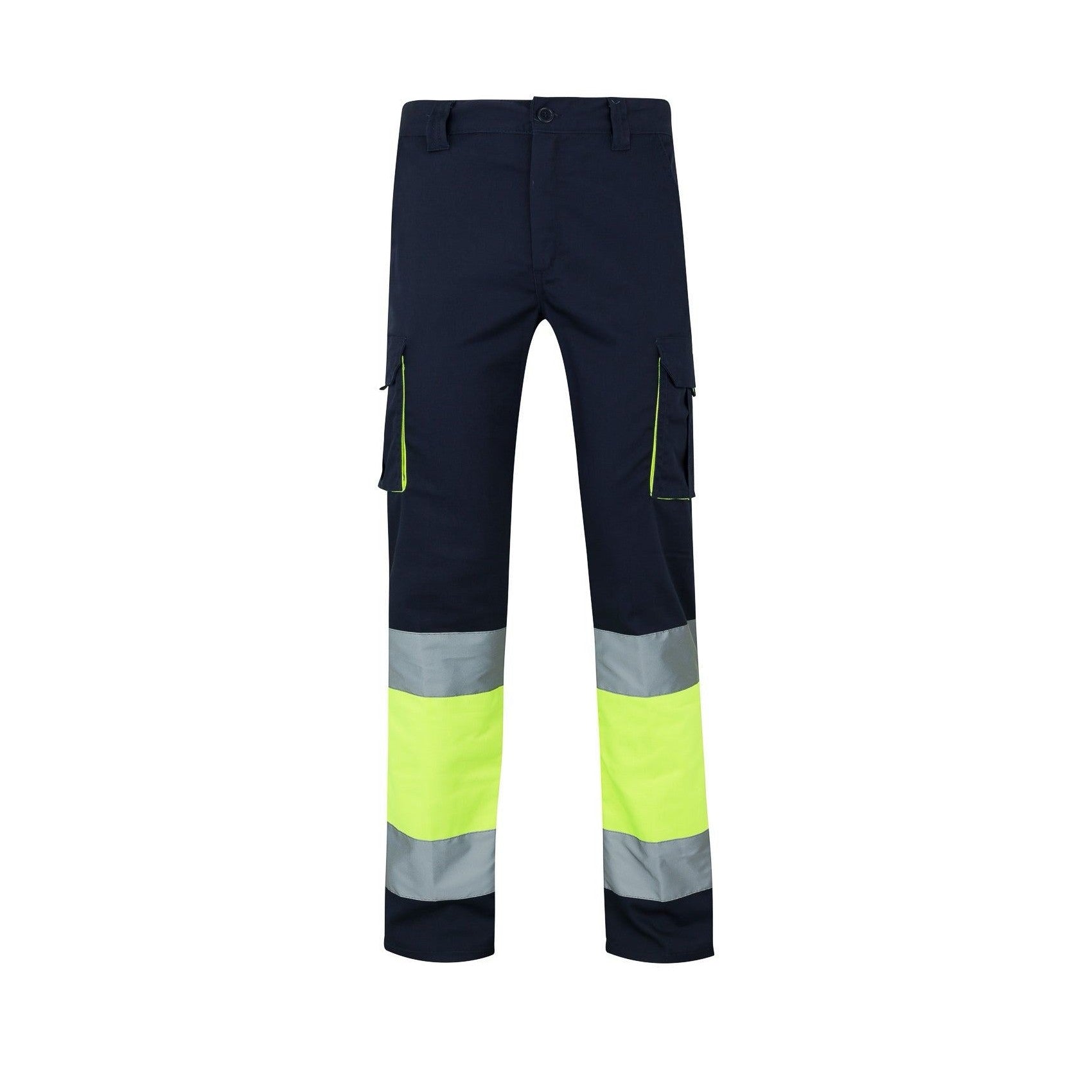 Pantalón stretch bicolor multibolsillos VE303002S