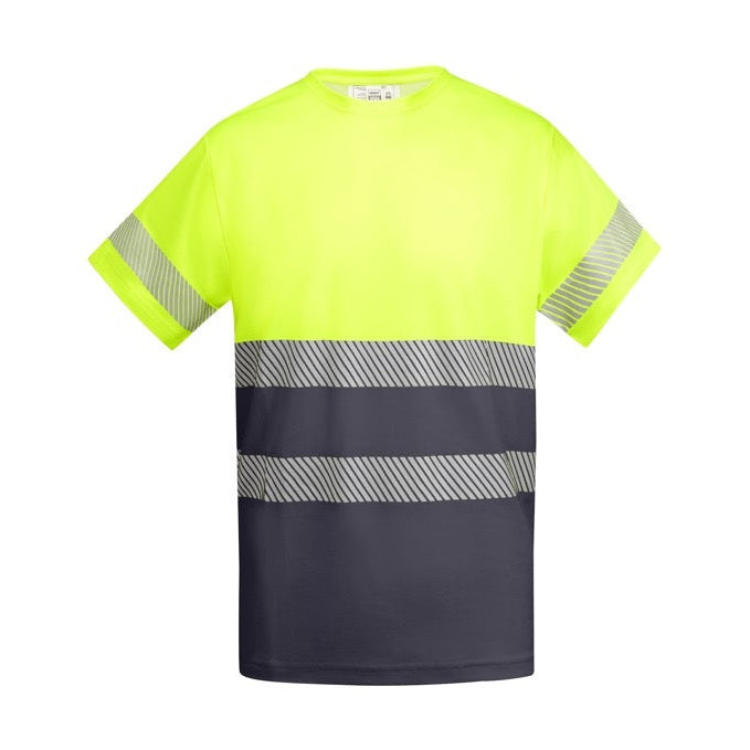 Camiseta alta visibilidad transpirable Roly WRK RO9317