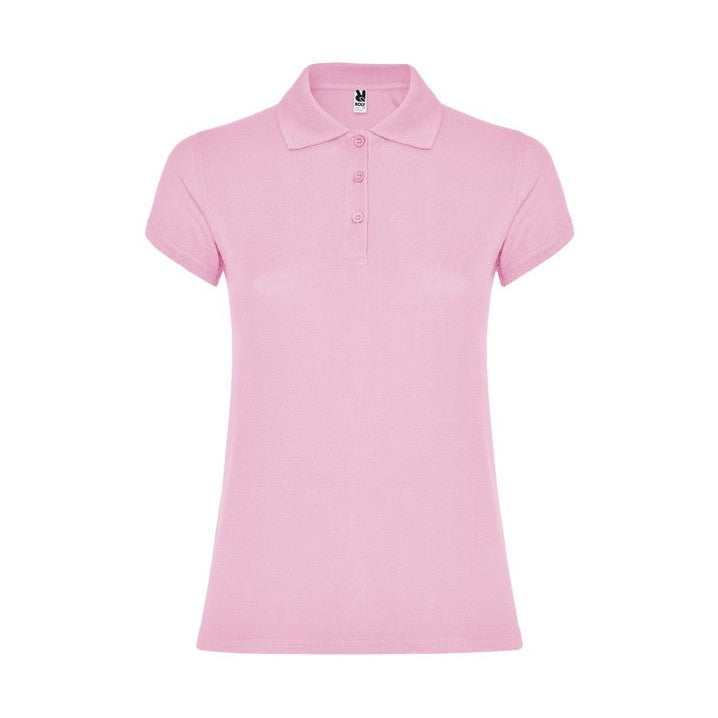 Polo entallado manga corta algodón piqué 200g RO6634