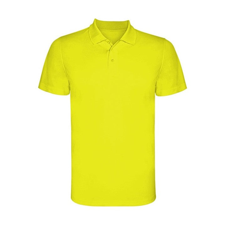 Polo técnico manga corta transpirable con certificado UV RO0404
