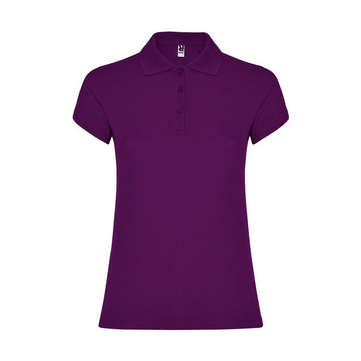 Polo entallado manga corta algodón piqué 200g RO6634
