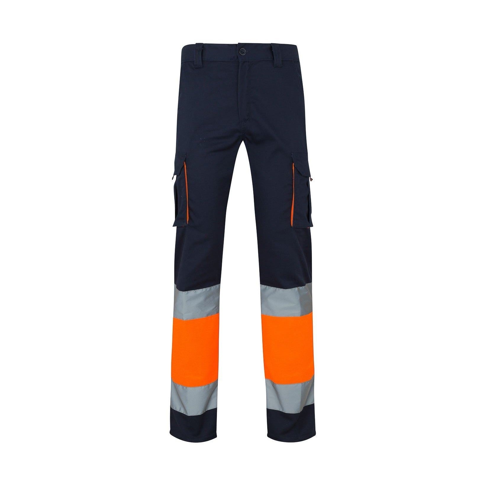 Pantalón stretch bicolor multibolsillos VE303002S