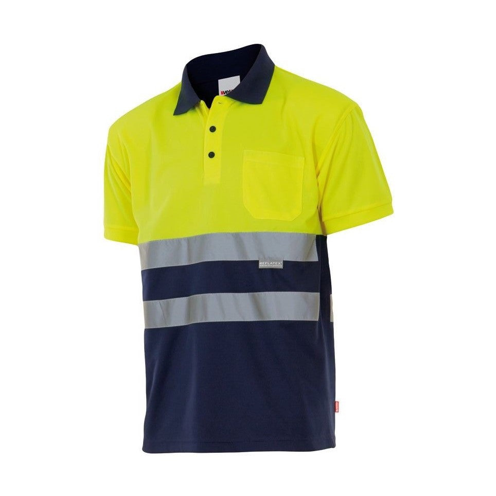 Polo alta visibilidad standard EN 20471 clase 1 VE173