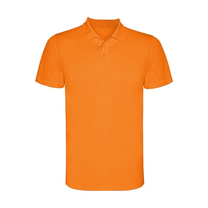 Polo técnico manga corta transpirable con certificado UV RO0404