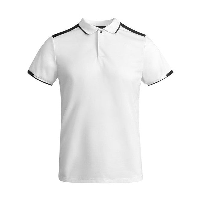 Polo técnico manga corta transpirable bicolor antibacteriano RO0402