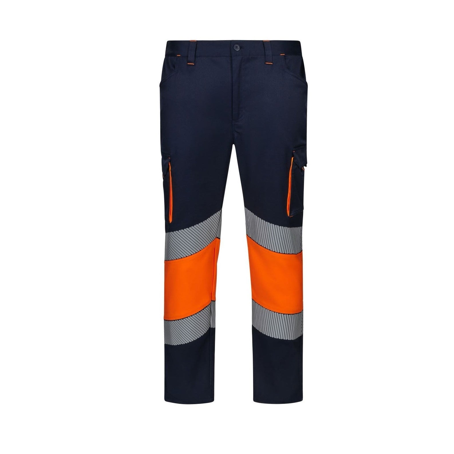 Pantalón stretch bicolor cinta segmentada VE303008S