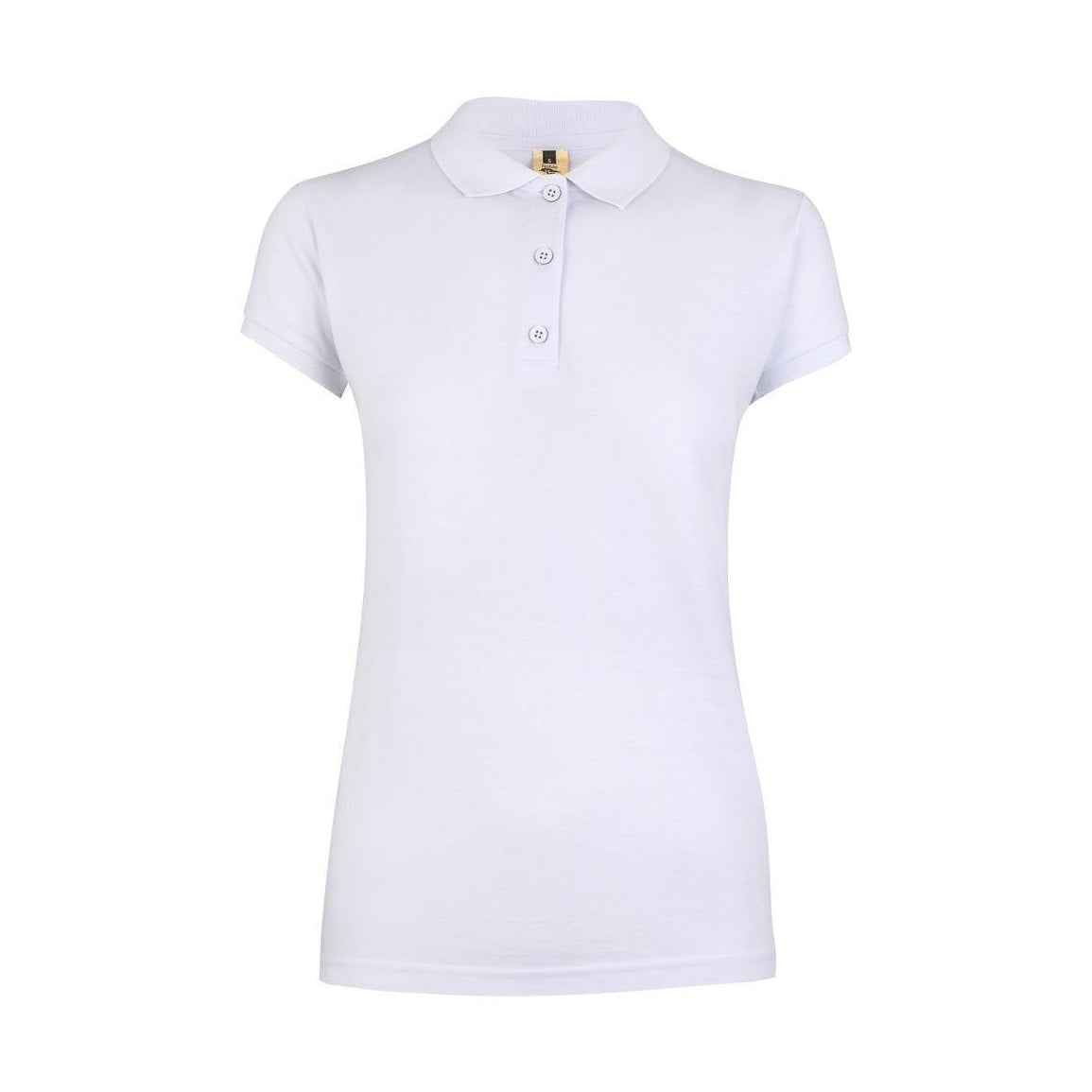 Polo mujer manga corta punto piqué Slim Fit VEMK214WV