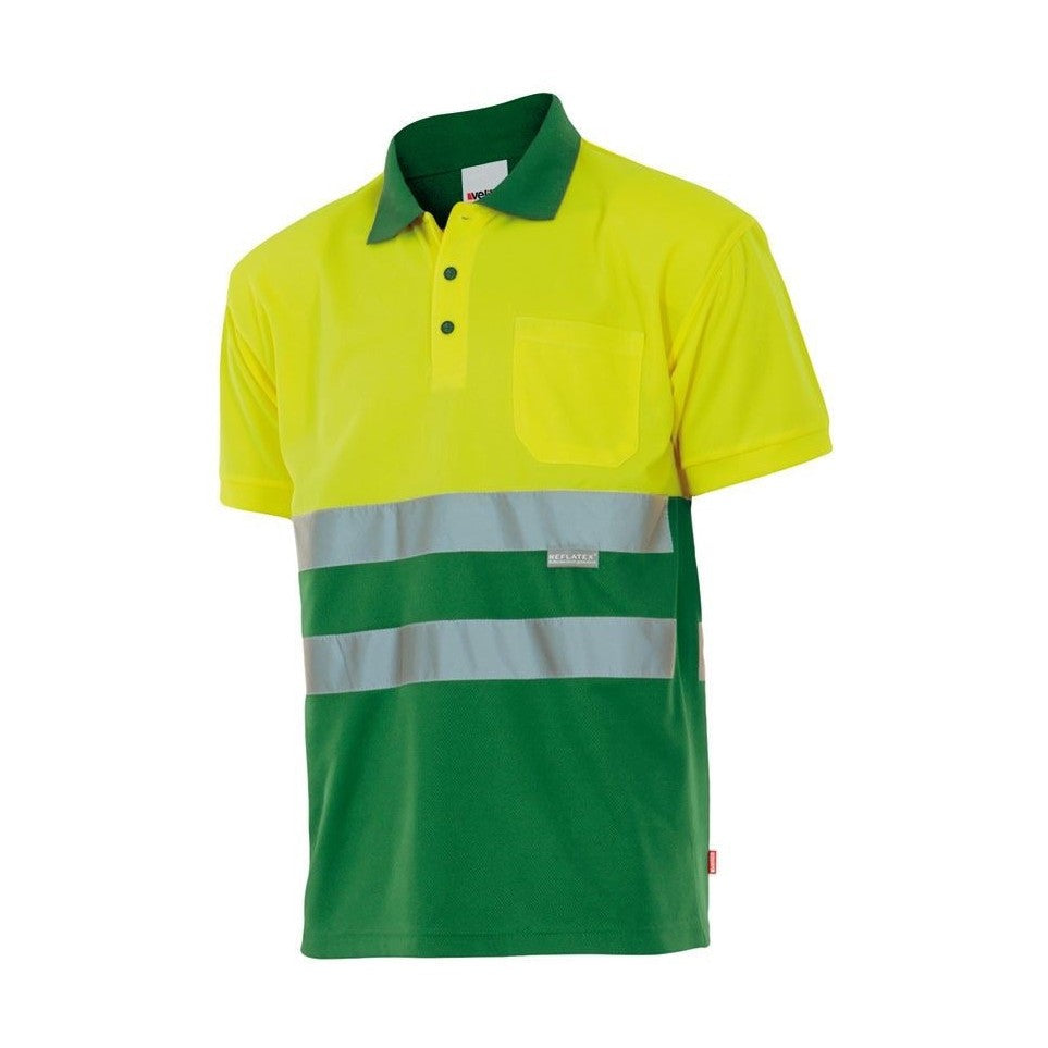 Polo alta visibilidad standard EN 20471 clase 1 VE173