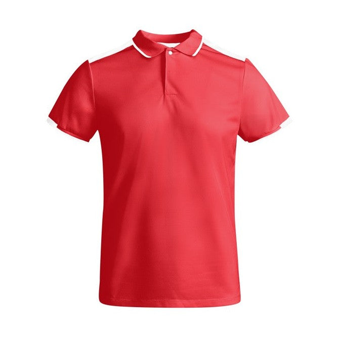 Polo técnico manga corta transpirable bicolor antibacteriano RO0402