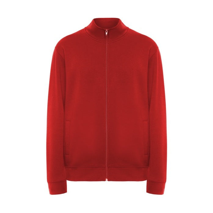 Sudadera unisex con cremallera frontal y cuello alto RO6439