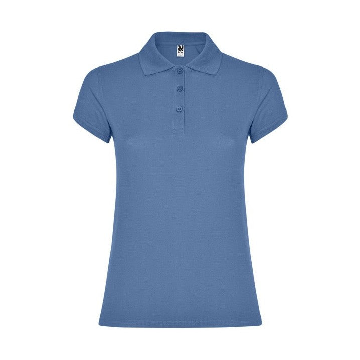 Polo entallado manga corta algodón piqué 200g RO6634