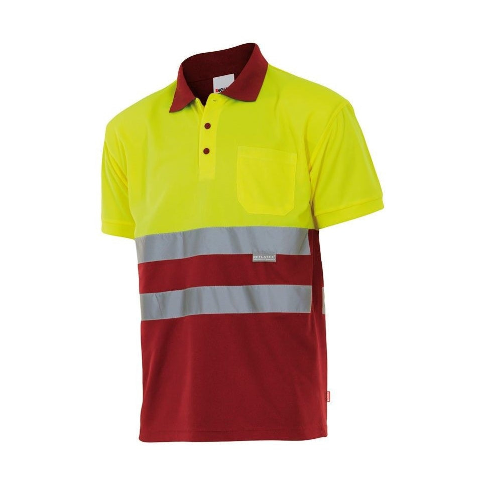 Polo alta visibilidad standard EN 20471 clase 1 VE173
