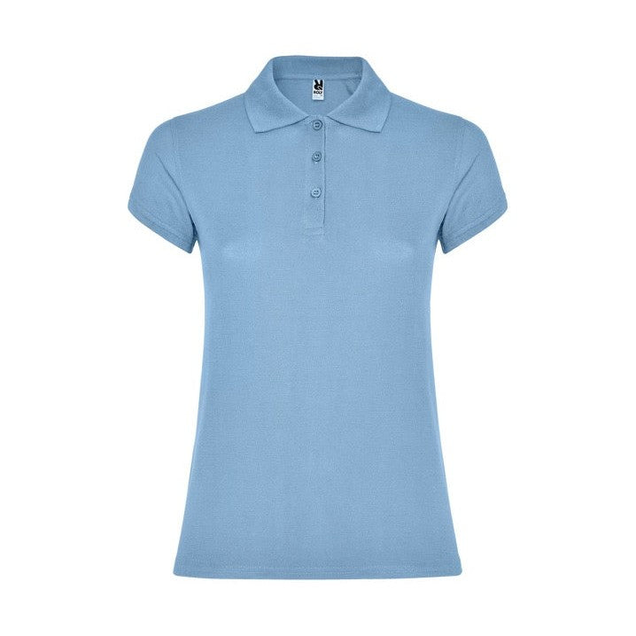 Polo entallado manga corta algodón piqué 200g RO6634