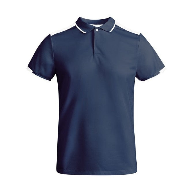 Polo técnico manga corta transpirable bicolor antibacteriano RO0402