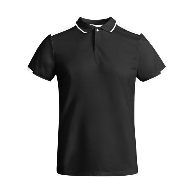 Polo técnico manga corta transpirable bicolor antibacteriano RO0402